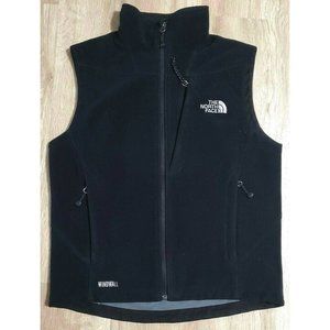 The North Face Womens Windwall Black Fleece Vest M